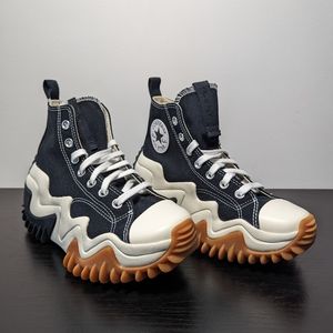 Converse Run Star Motion CX Platform Black Gum Honey Men's 6/Wmn's 7.5 171545C